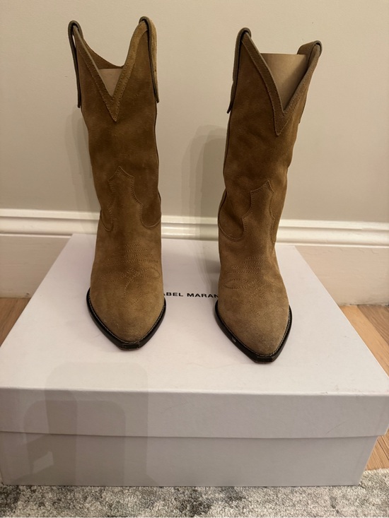 Isabel Marant Shoes - ISABEL MARANT
Luliette 70mm suede Western-boots